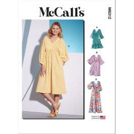 Misses Dresses Mccalls Sewing Pattern Sew Essential