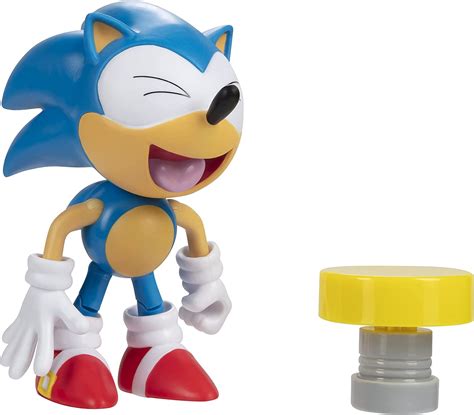 Sonic The Hedgehog Figura De Acci N Cl Sica Sonic De Pulgadas Con