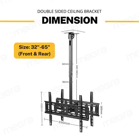 Ceiling Mounted Tv Bracket Malaysia Shelly Lighting