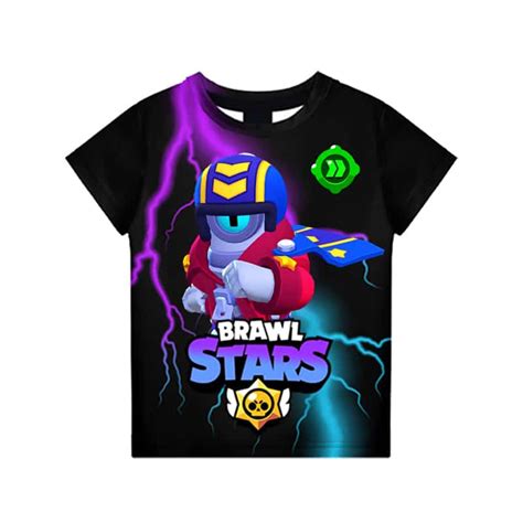 Default Stu Brawl Stars T Shirt Tees Speed Zone Brawl Stars