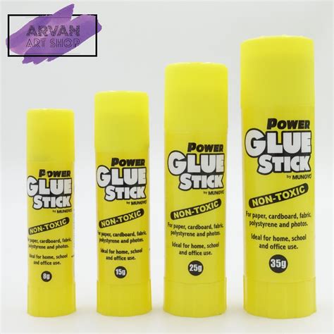 Mungyo Power Glue Stick Non Toxic 8g 15g 25g 35g 1pcs