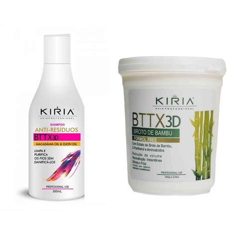 Botox D Broto De Bambu Kiria G Shampoo Antirres Duo Submarino