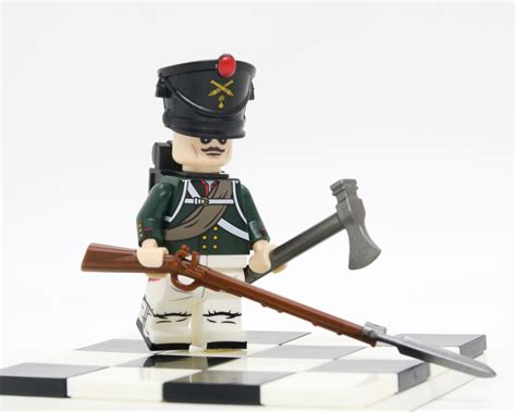 Custom Napoleon Minifigures Napoleonic Wars Russian Imperial artillery ...