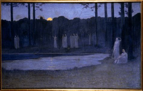 Les Chants de la nuit Alphonse Osbert Musée d Orsay