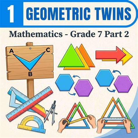 Class 7 Maths (Part II) Chapter 1 : Geometric Twins | Congruence of