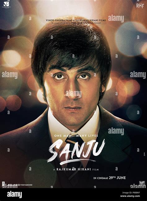 SANJU Indian Character Poster Ranbir Kapoor As Sanjay Dutt 2018 TM