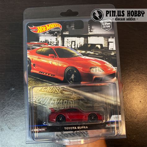 Hotwheels Premium Toyota Supra Cruise Boulevard Series Original Hot