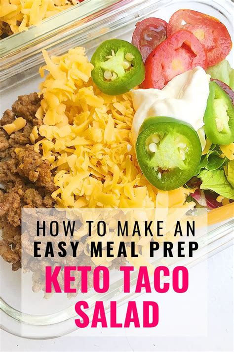 Keto Taco Salad Easy Keto Ground Beef Recipe Megan Rose Wellness