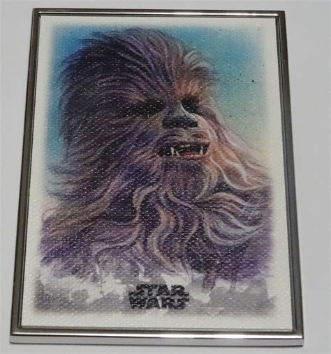 Chewbacca 2019 Topps Star Wars Stellar Reproduction Sketch Card 82