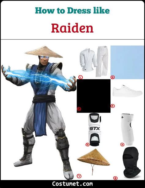 Raiden Mortal Kombat Costume