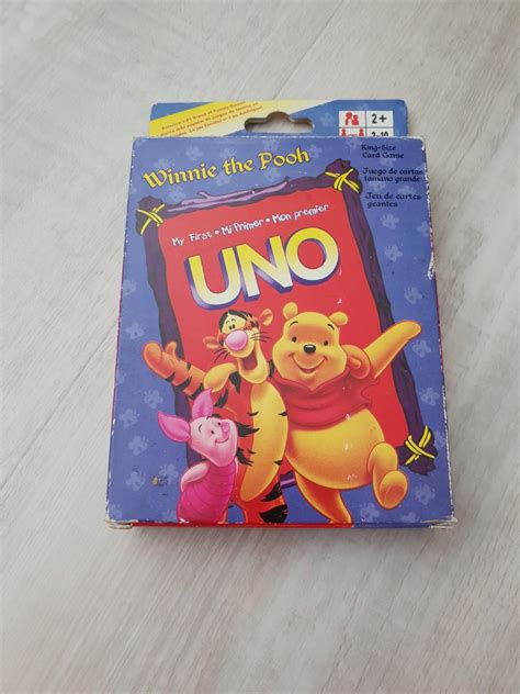 Winnie The Pooh Uno Cards Hobbies Toys Toys Games On Carousell