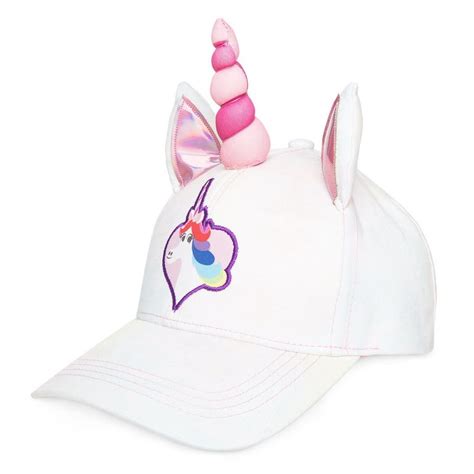 Rainbow Unicorn Baseball Cap For Women Inside Out Girls Accessories Caps For Women Shop Disney