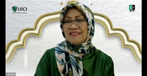 Prof Siti Zuhro UICI Didirikan Untuk Melahirkan Sosok Ulul Albab UICI