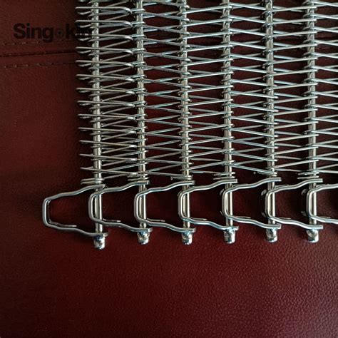 Heat Resistance Stainless Steel Metal Conveyor Wire Mesh Belt Chain