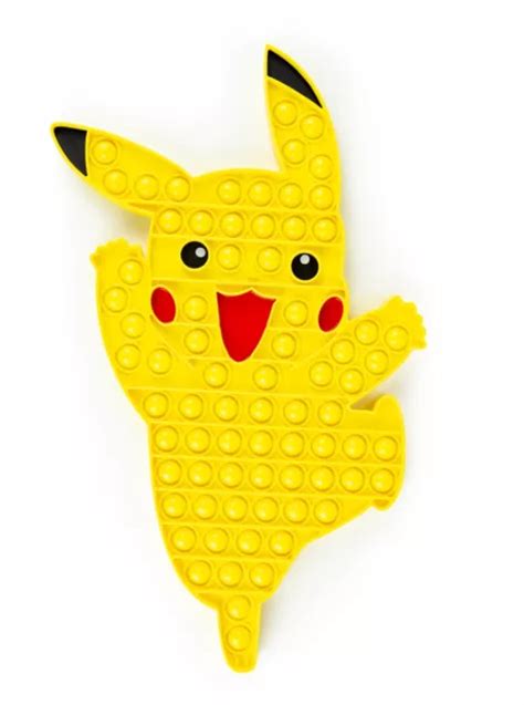 Pikachu Pokemon Special Designed Pop It Fidget Toy Huge Mega Size