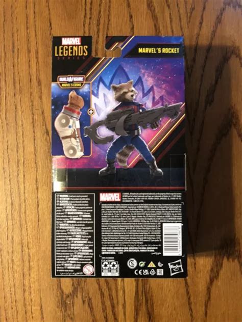 Figurine Articul E Marvel Legends Rocket Raccoon Build A S Rie Cosmos