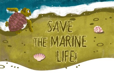 Save the marine life! on Behance