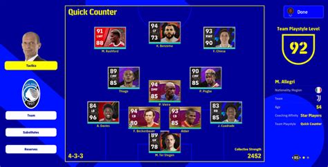 Quick Counter Effectiveness Refootball