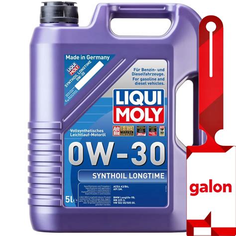 Liqui Moly Synthoil Longtime W L Syntetyczny Olej Silnikowy