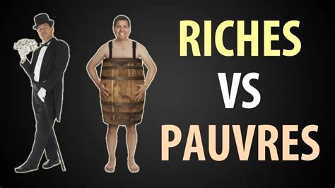 Richesse Vs Pauvret Les Habitudes Qui Font Toute La Diff Rence Youtube