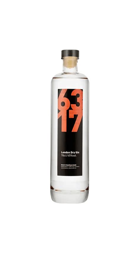 6317 London Dry Gin 70 Cl Online Kaufen Gin Garage