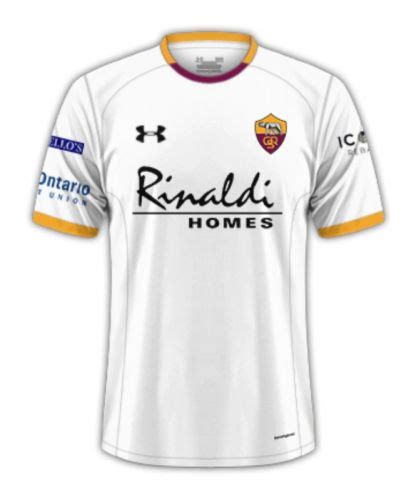 Historia de Camisetas St. Catharines Roma Wolves - Football Kit Archive