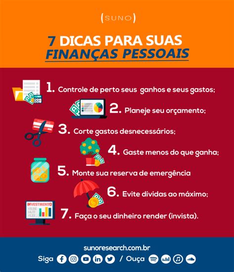 Finanças Pessoais 7 Dicas Para Melhorar A Relação Com Dinheiro