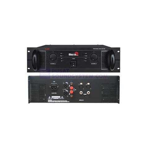 Jual Biema K P Power Amplifier Channel Watt