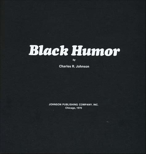 Black Humor | Charles R. Johnson | First Edition, First Printing