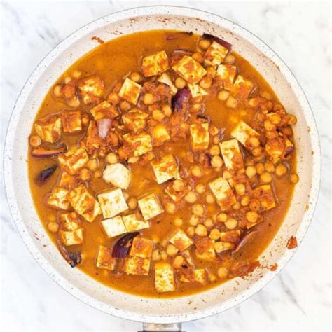 Chickpea Tofu Curry My Pure Plants