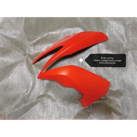 Yamaha Aerox Body Cowling Matte Orange Vibrant Orange Aerox Cowling