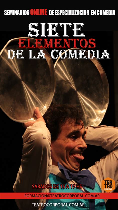 JUNIO 7 Elementos De La Comedia ONLINE Teatro Corporal