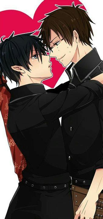 Diário de uma fujoshi fudanshi imagens Rin x Yukio Blue exorcist