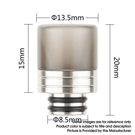 Buy Authentic Reewape As Black Anti Spit Drip Tip For Rda Rta