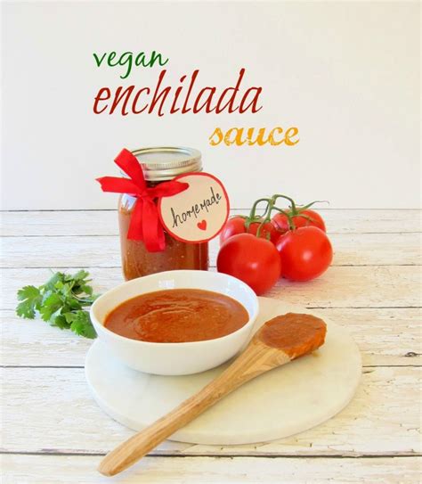 How To Make Vegan Red Enchilada Sauce Easy Enchilada Sauce Recipe