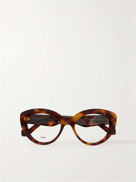 Loewe Eyewear Cat Eye Tortoiseshell Acetate Optical Glasses Net A Porter