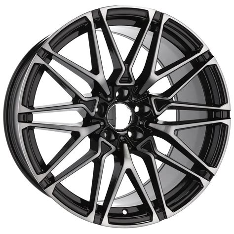 R Line BB5771 22x11 5x112 ET37 66 6 Black Tinted Face Alufelge Hr