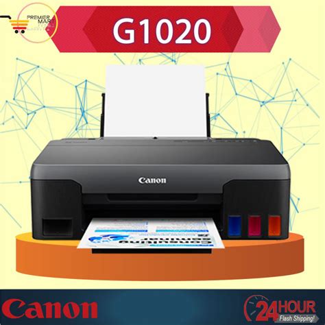 Canon Pixma G1020 Refillable Ink Tank Single Function Inkjet Printer G1000 G1010 Lazada