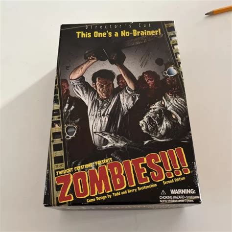 ZOMBIES BOARD GAME 2Nd Edition Directors Cut Twilight Creations