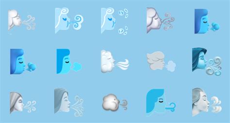 🌬️ Wind Face on Noto Emoji Font 16.0