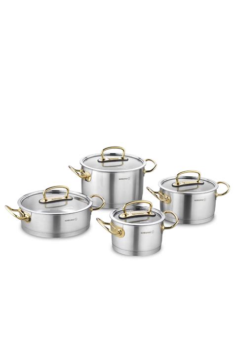 KORKMAZ Proline 8 Parça Tencere Seti Fiyatı, Yorumları - Trendyol
