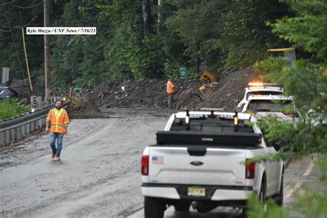 Kyle Mazza On Twitter Landslide Caused By Weather Closed Both