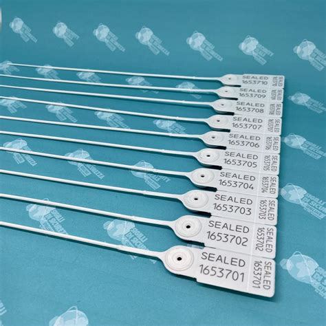 Double Numbering Pull Tight Plastic Seals Aries Security Seals Online