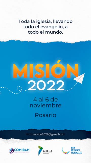 Misión 2022 6to Congreso Misionero Nacional Red Misiones Mundiales