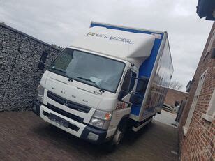 Mitsubishi Fuso Canter 7C15 Box Truck For Sale Belgium Tubize UJ36194