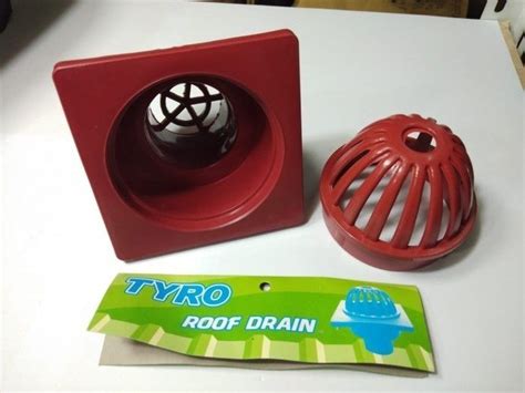 Tyro Roof Drain Cast Iron Inchi Saringan Deck Talang Air Cast Iron