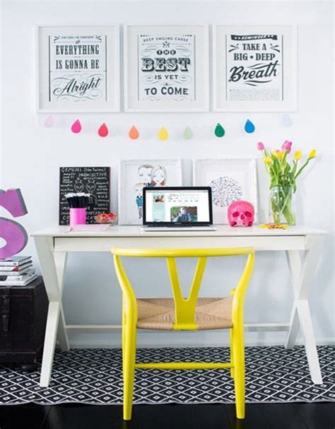 10 Colorful Home Office Design Ideas To Brighten Up Your Mood ...