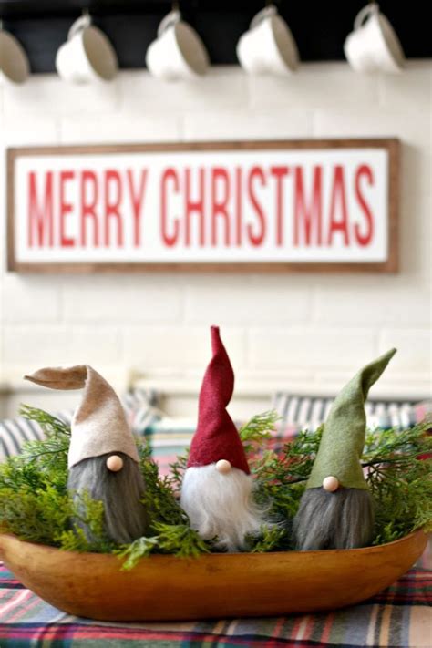 Easy as Magic DIY Nordic Christmas Gnomes Scandinavian Gnomes | Ornamentos de navidad ...