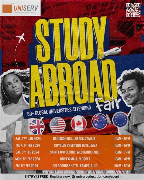 Study Abroad Fair Uniserv Education