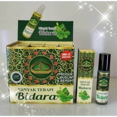 Minyak Terapi Bidara 10ml Original Minyak Panas Minyak Angin 1box